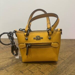 Coach Mini Gallery Bag Charm